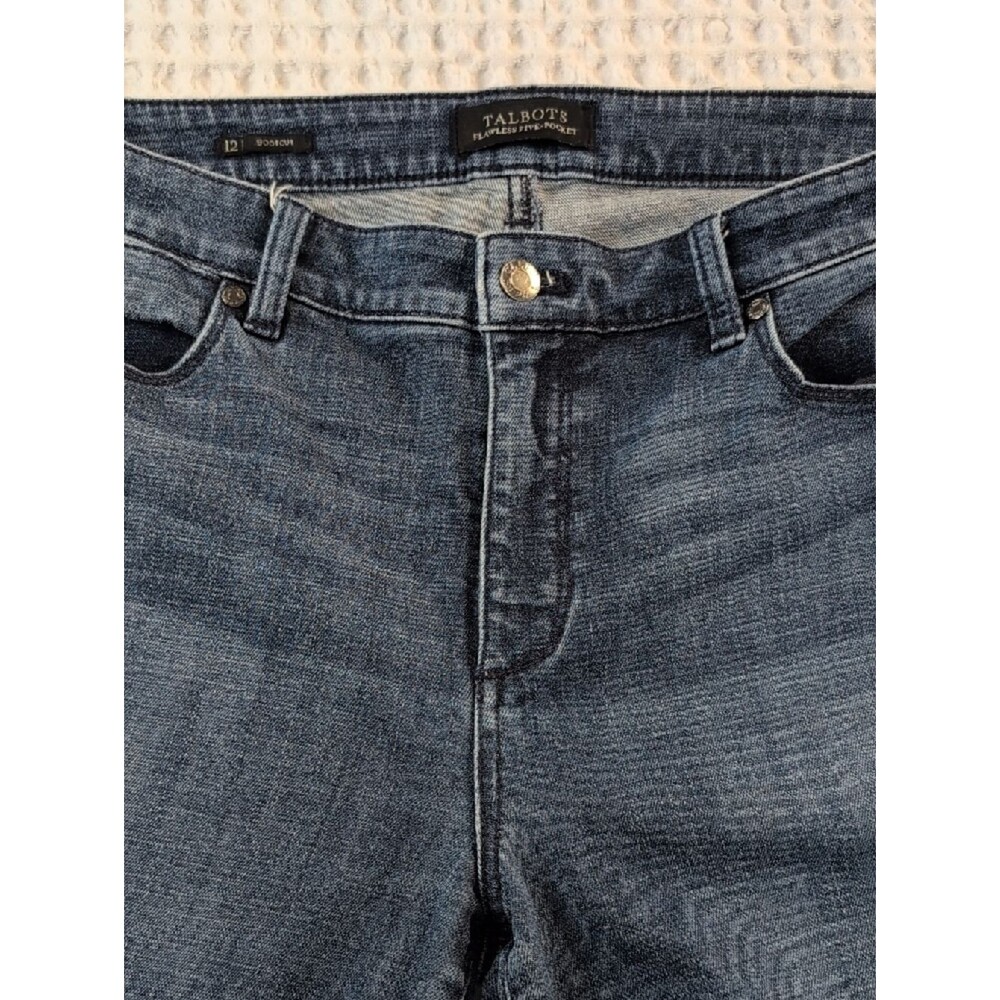 Talbots Women's Flawless Five-Pocket Boot cut Jeans